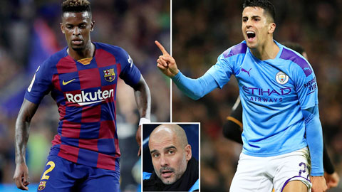 Barca và Man City đẩy nhanh vụ trao đổi hậu vệ