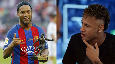 Neymar "thu hút" Messi vì cùng đẳng cấp với Ronaldinho Neymar "thu hút" Messi vì cùng đẳng cấp với Ronaldinho