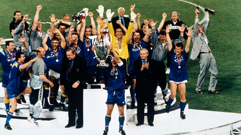 Dù bị đánh giá thấp song ở mùa 1995/96 Juventus đã đăng quang tại Champions League 