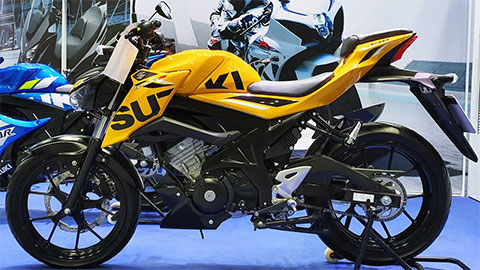 Suzuki GSXS150  đối thủ Yamaha FZ150 mới ra mắt tại VN  Xe máy