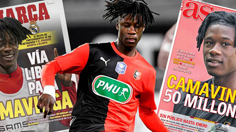 Vượt Fati, Vinicius, Camavinga đi vào lịch sử ở tuổi 17