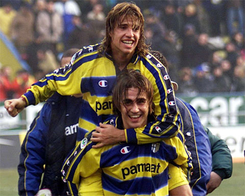 Trong mùa đầu tiên cầm quân ở Serie A, Ancelotti suýt giúp Parma lần đầu tiên giành Scudetto