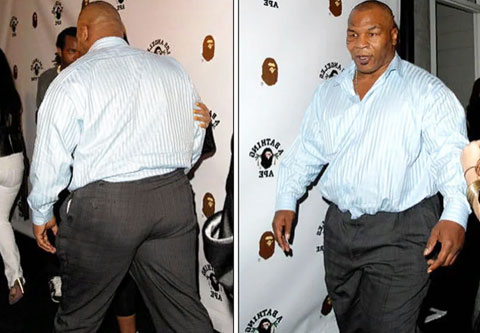 Cách đây hơn 10 huyền thoại Mike Tyson từng nặng đến 172kg