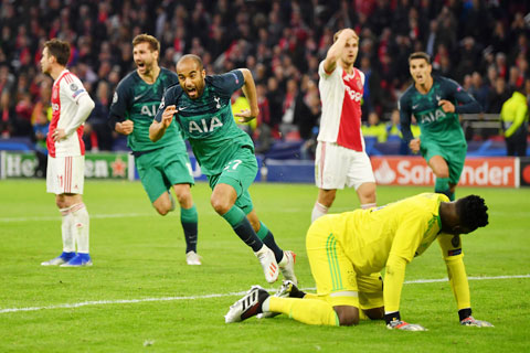 Lucas Moura lập hat-trick ở bán kết lượt về, giúp Tottenham ngược dòng vào chung kết Champions League 2018/19