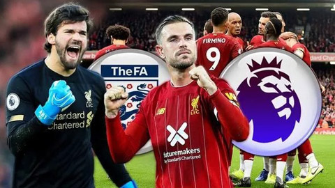 Ngoại hạng Anh cân nhắc kết thúc mùa giải, công nhận Liverpool vô địch