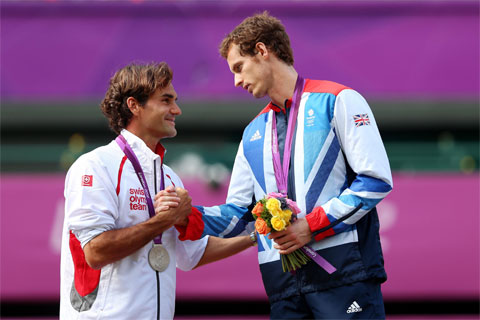 Federer thua Murray ở chung kết Olympic London 2012