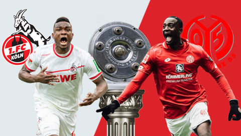 Nhận định bóng đá Cologne vs Mainz, 20h30 ngày 17/5: Khúc khải hoàn của Mainz