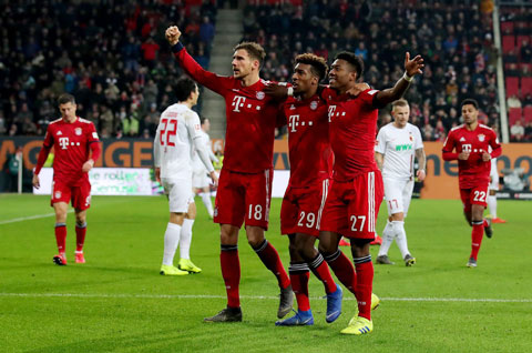 Các cầu thủ Bayern sẽ không khó vùi dập đối thủ lần đầu thăng hạng Bundesliga