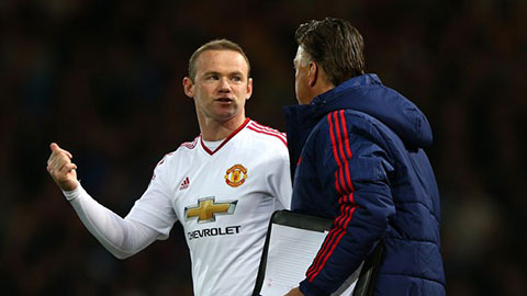 Rooney rất ngưỡng mộ Van Gaal