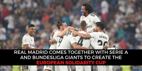 Real, Inter và Bayern tham dự giải đấu European Solidarity Cup - Football for Heroes