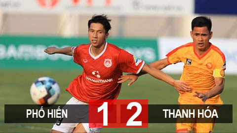 Phố Hiến 1-2 Thanh Hóa: Sức trẻ không thắng được sự già dơ
