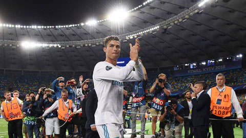 Trận chung kết Champions League 2018 tại Kiev chính là lần cuối cùng Ronaldo khoác áo Real Madrid
