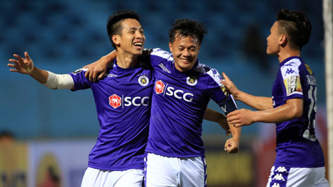 Hà Nội FC sẽ được ăn mừng chiến thắng 	Ảnh: ĐỨC CƯỜNG