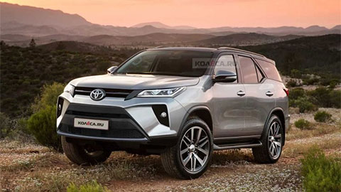 Toyota Fortuner 2021 kiểu dáng hầm hố sắp về VN, giá 'ngon' đe nẹt Hyundai Santa Fe, Ford Everest