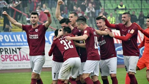 Ông chủ Việt Nam lần đầu cùng FK Sarajevo vô địch ở giải châu Âu