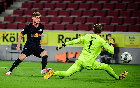 Werner ghi tới 25 bàn tại Bundesliga mùa này