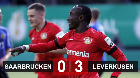 Saarbrucken 0-3 Leverkusen: Hẹn Bayern ở chung kết 