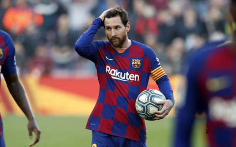 Messi từng chơi bùng nổ giai đoạn cuối nhưng cũng không ngăn được Real vô địch
