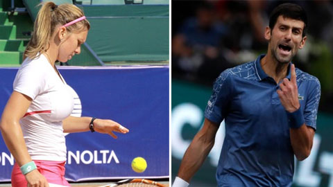 Mỹ nhân 'ngực khủng' ủng hộ Djokovic bỏ US Open 2020