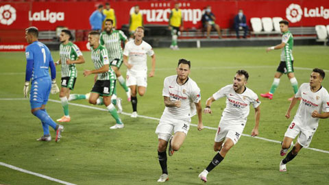 Sevilla hạ Betis 2-0 trong trận Berby: Derby 'một màu' và những toan tính của Lopetegui