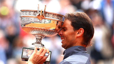 Nadal đang giữ kỷ lục vô địch Roland Garros nhiều nhất với 12 lần