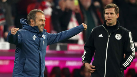 Hansi Flick đang giúp Bayern thắng tới 89,2% số trận đã đấu