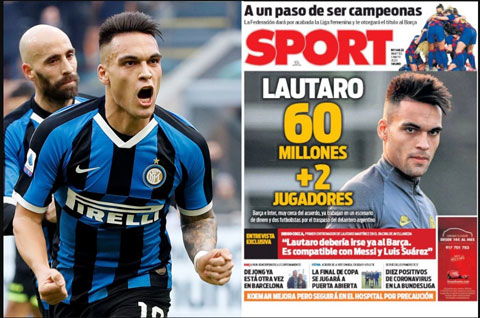 Duvan Zapata chính là phương án dự phòng nếu Lautaro nhất quyết rời Inter