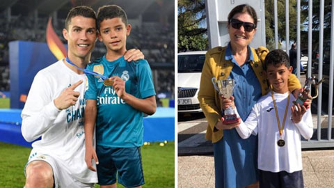 Ronaldo và mẹ viết tâm thư cảm động mừng sinh nhật Cristiano Jr