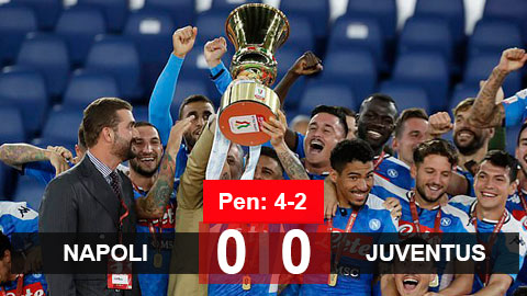 Napoli 0-0 Juventus (pen: 4-2): Ronaldo im tiếng, Juventus mất chức vô địch Coppa Italia Napoli 0-0 Juventus (pen: 4-2): Ronaldo im tiếng, Juventus mất chức vô địch Coppa Italia