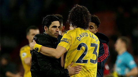  HLV Arteta bênh vực, nhưng không chắc Luiz còn tương lai ở Arsenal