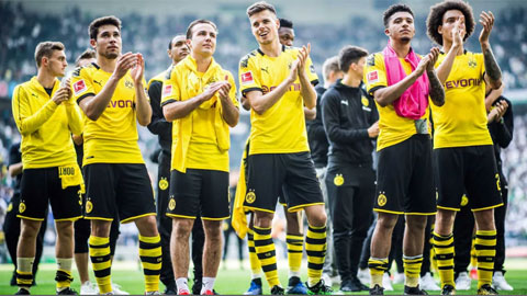Dortmund chắc ngôi á quân, M’gladbach trở lại Top 4