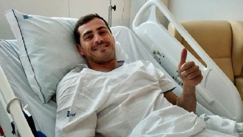  Casillas thay đổi cách nghĩ sau khi bị trụy tim cách đây 1 năm