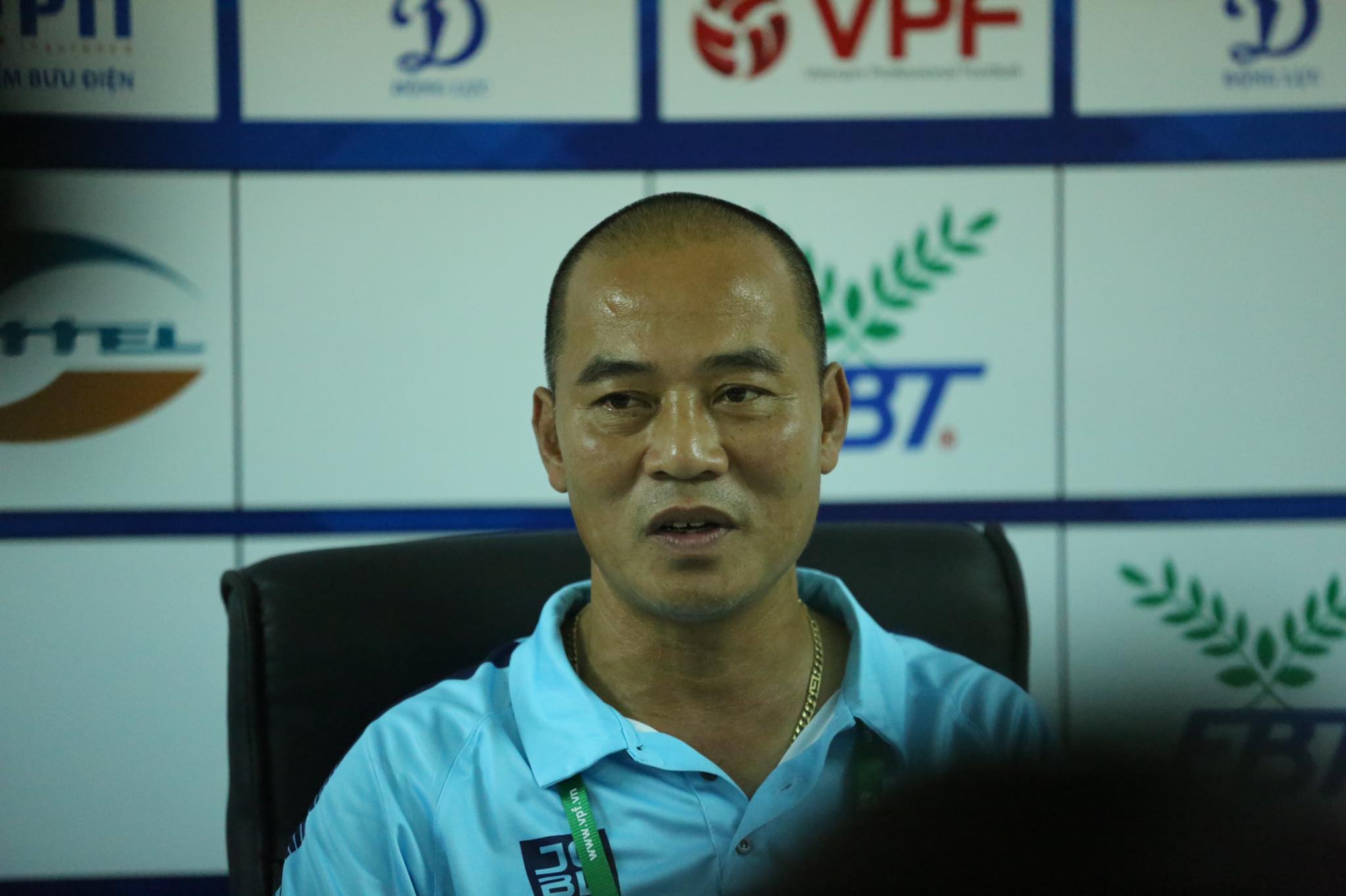 Trợ lý Ngô Văn Hoà cho rằng Thanh Hoá thắng Viettel là điều không bất ngờ - Ảnh: Minh Tuấn