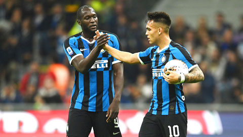 Inter kỳ vọng vào sự tỏa sáng của bộ đôi Lukaku và Lautaro