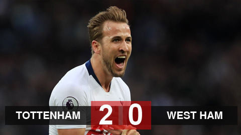 Tottenham 2-0 West Ham: Spurs ngắt mạch không thắng