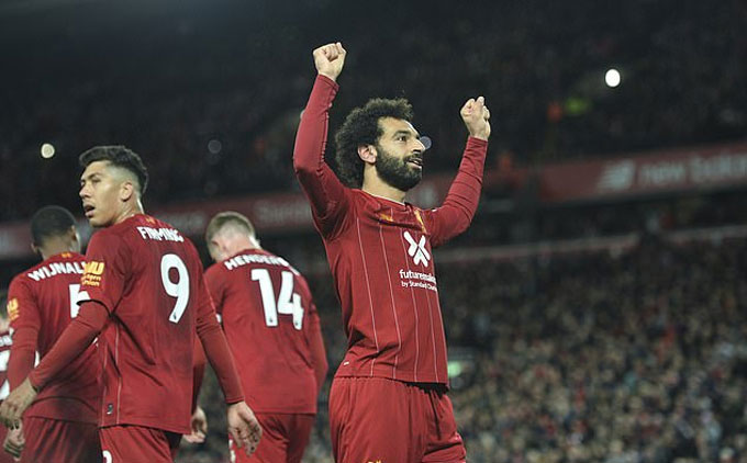 Salah ghi bàn quyết định cho Liverpool trước Tottenham