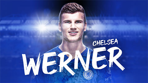 Werner đã chính thức là người của Chelsea với giá 47,5 triệu bảng