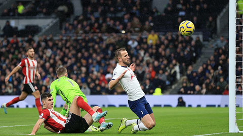 Harry Kane (áo trắng) sẽ ghi bàn để giúp Tottenham giành 3 điểm trước Sheffield United