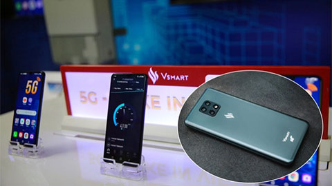 Vsmart Aris 5G ra mắt với thiết kế hiện đại, chạy chip Snapdragon 765, 8GB RAM, pin 4000mAh