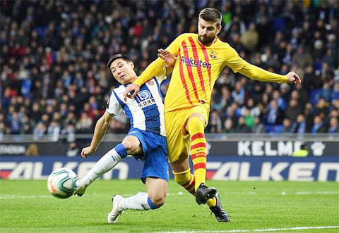 Espanyol đã cách nhóm an toàn tới 11 điểm