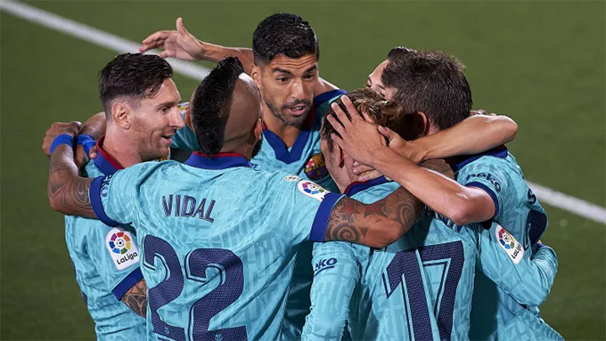 Barca vừa giành chiến thắng ấn tượng trước Villarreal ở vòng đấu trước