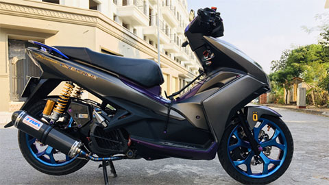 Honda Air Blade độ phong cách môtô thể thao  Sơn xe máy