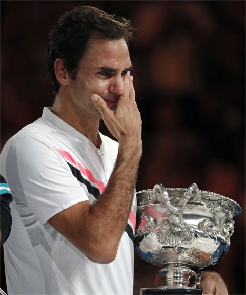 Australian Open 2018 ghi dấu mốc kỷ lục 20 Grand Slam của Federer