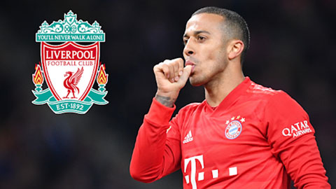 Liverpool đạt thỏa thuận cá nhân với Thiago Alcantara