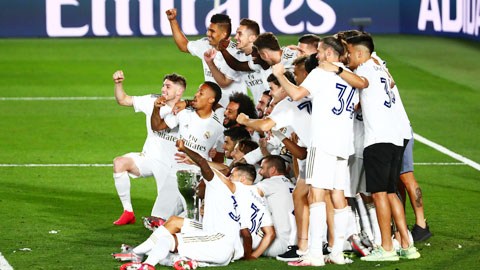 Real Madrid: Cái kết đẹp cho một mùa giải  bất thường