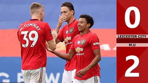 Kết quả Leicester 0-2 Man United: Bruno nhảy chân sáo sút pen, Quỷ đỏ hiên ngang giành vé dự Champions League Kết quả Leicester 0-2 Man United: Bruno nhảy chân sáo sút pen, Quỷ đỏ hiên ngang giành vé dự Champions League