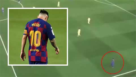 Nghiên cứu cho thấy Messi quá nguy hiểm khi... đi bộ trên sân