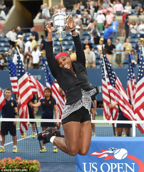 Năm 2014 là lần gần nhất Serena Williams vô địch US Open, ghi dấu danh hiệu Grand Slam thứ 18