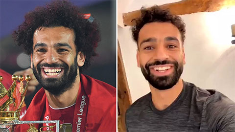 Salah khiến fan ngã ngửa với kiểu đầu mới lạ mắt