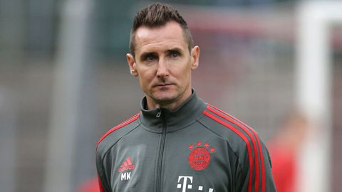 Klose bắt đầu vai trò trợ lý HLV tại Bayern